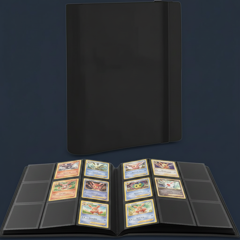Binder with Middle Pokémon Cards Only