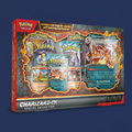 Charizard EX – egale navy blue achtergrond
