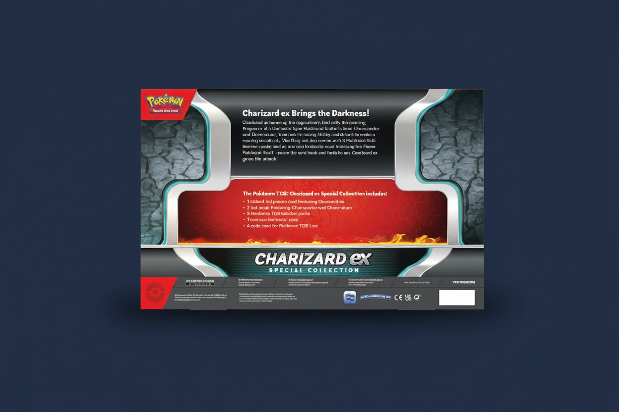 Charizard ex Special Collection - Navy Blue Background