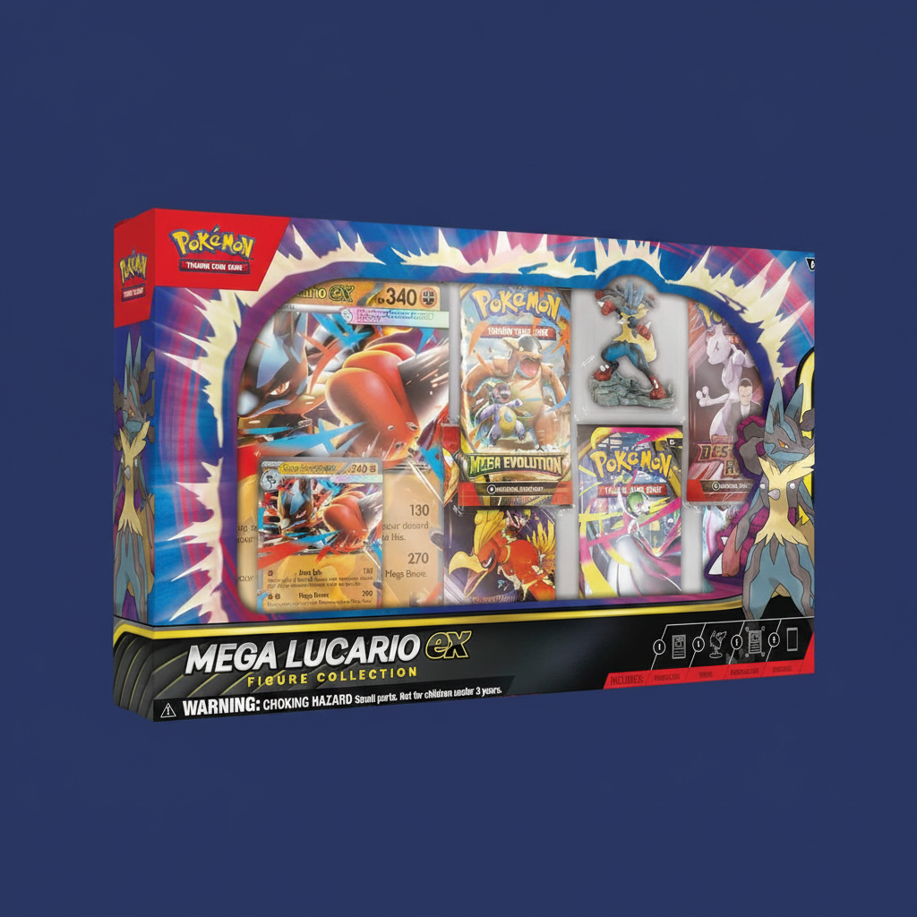 Mega Lucario EX – Navy Blue