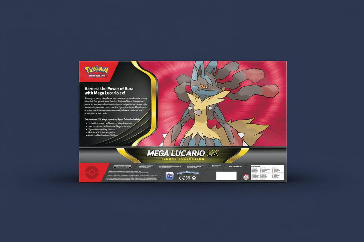Mega Lucario ex - Navy Blue