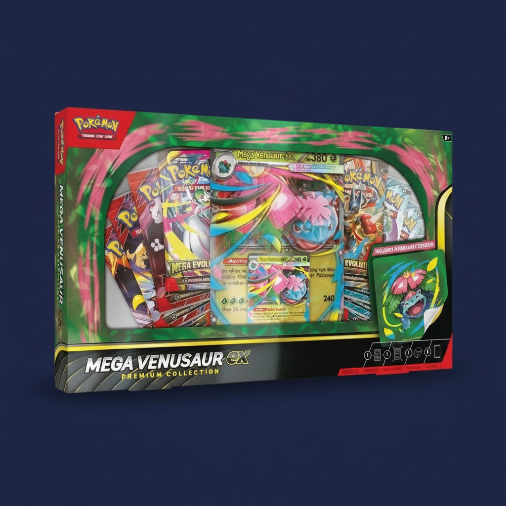 Mega Venusaur EX – Navy Blue