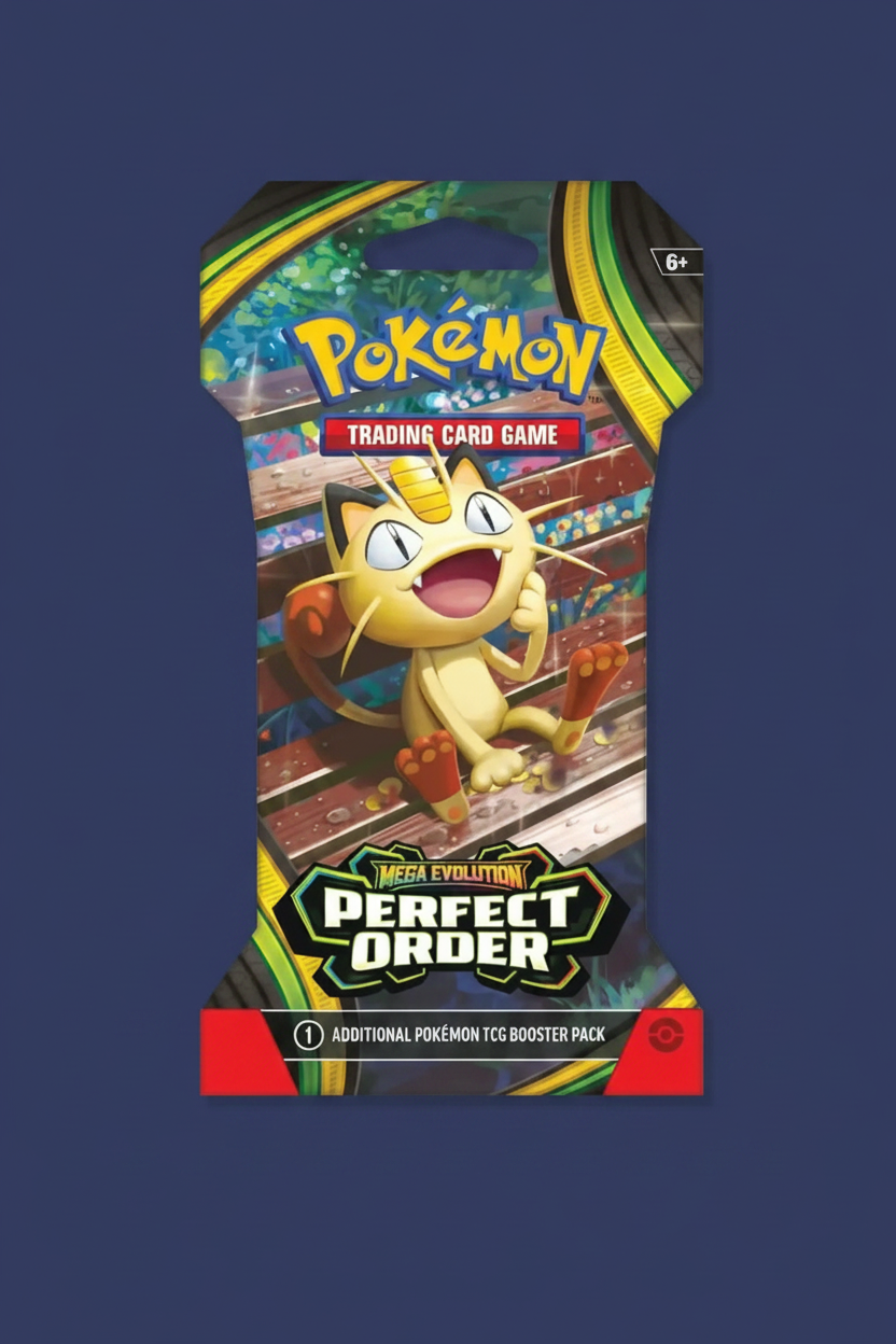 Perfect Order - Meowth Navy Blue