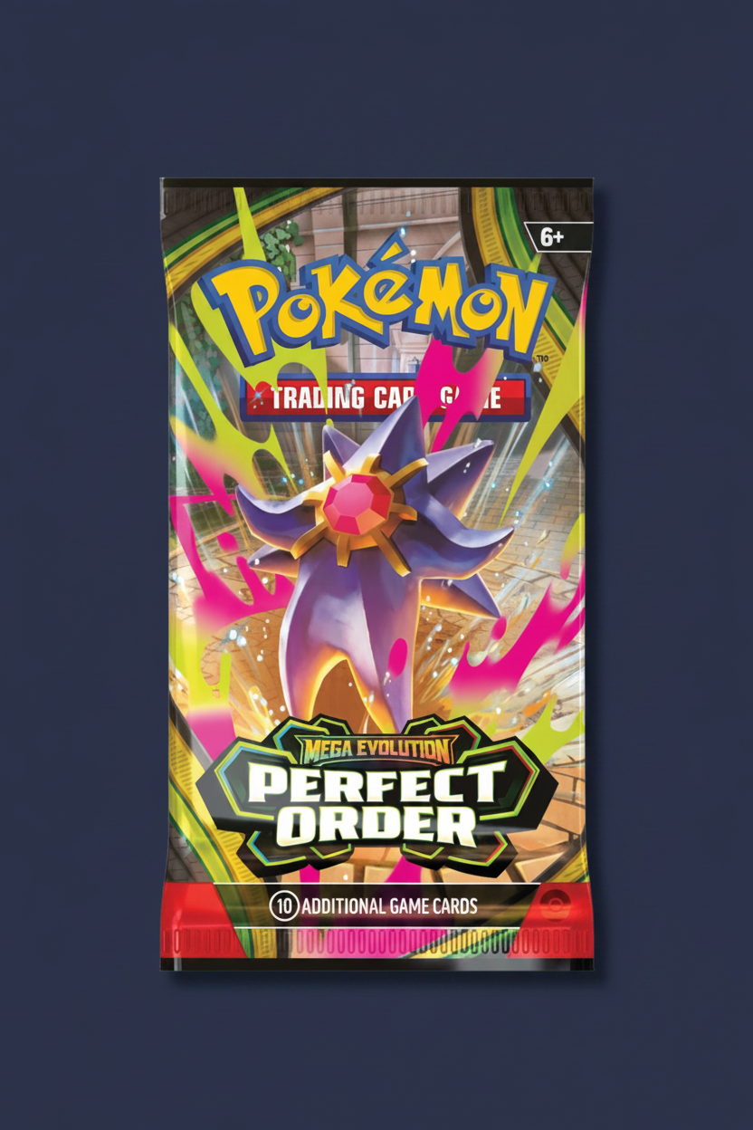 Pokémon Perfect Order - Dark Navy Background