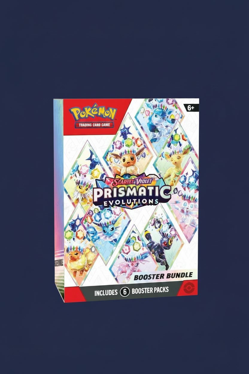 Prismatic Evolutions Booster Bundle - Front